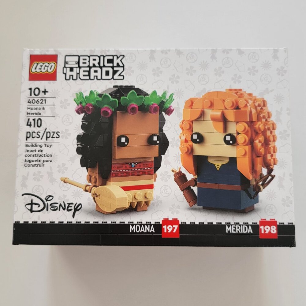 Lego Brickheadz Moana and Merida 40621, New in excellent condition box